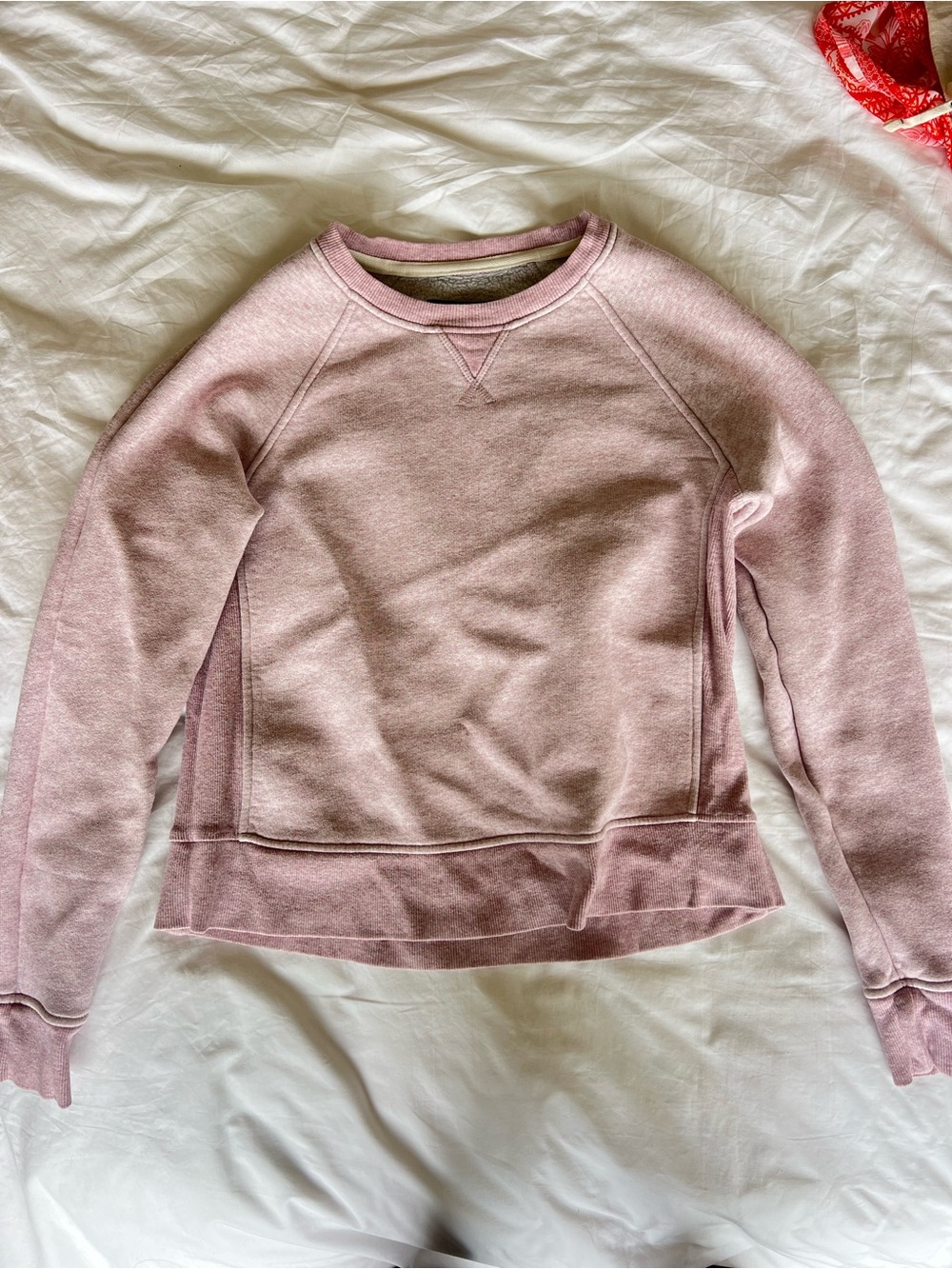 rag & bone Dusty Pink Crewneck Sweatshirt